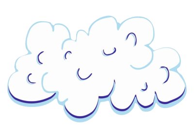 Декорация "Тучка"