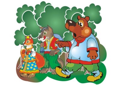 Декоративный элемент "Лесные животные"