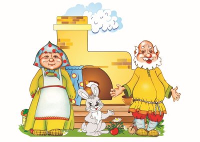 Декоративный элемент "Дед с бабой"