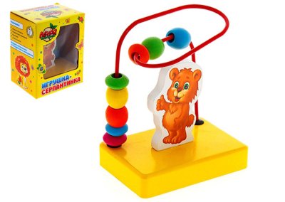 Серпантинка-лабиринт с фигуркой "Медвежонок"