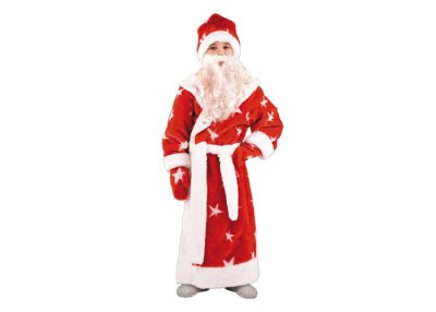 Костюм Деда Мороза детский меховой