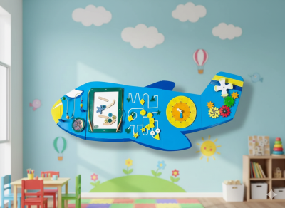 Развивающая настенная панель «Чудо-самолёт» 202650334 галерея 1