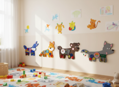 Настенный развивающий комплекс «Лесные жители» №2 202654236 галерея 1