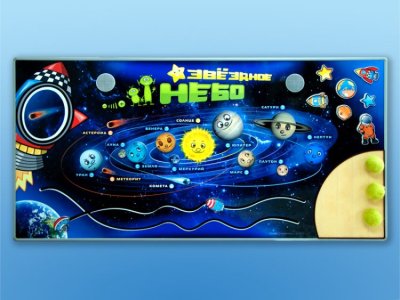 Интерактивное светодинамическое панно Звездное небо