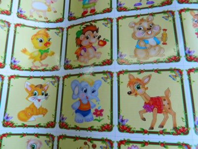 Комплект наклеек из набора "Брусничка" М412 галерея 2