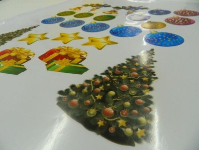 Комплект интерьерных наклеек "Новый год" 8225 галерея 2