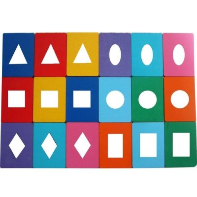 Досочки Сегена крашеные 18 шт 1187582 галерея 2