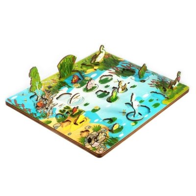 Рамка-вкладыш "Пруд"  40 деталей — jpg/2712136_1.jpg