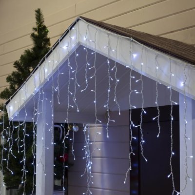 БАХРОМА уличная, УМС, Ш:3м, В:0.9м, Н.Б. 3W LED-232-220V, БЕЛЫЙ 