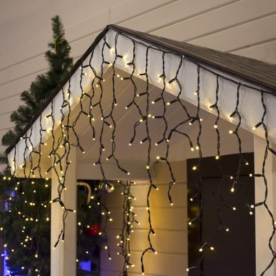 БАХРОМА уличная, УМС, Ш:3м, В:0.9м, Н.Т. 2W Каучук LED(IP65)-232-220V, Т/БЕЛЫЙ 