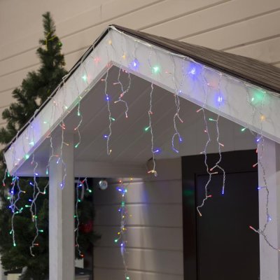 БАХРОМА уличная, УМС,Ш: 3м, В:0.6м, Н.С. 3W LED-160-220V, МУЛЬТИ 