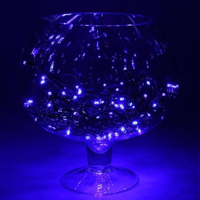 НИТЬ уличная, УМС, 10 м, Н.Т. 2W LED-100-24В, БЕЗ контр. СИНИЙ 