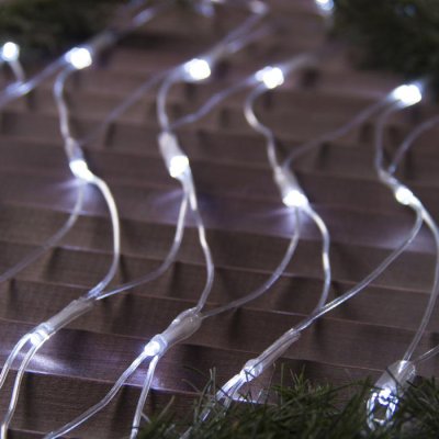 СЕТЬ, уличная УМС Ш:2м, В:1,5м, Н.С. 3W LED-192-220V, БЕЛЫЙ 