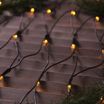 СЕТЬ, уличная УМС Ш:2м, В:1,5м, Н.Т. 3W LED-192-220V, ЖЕЛТЫЙ 