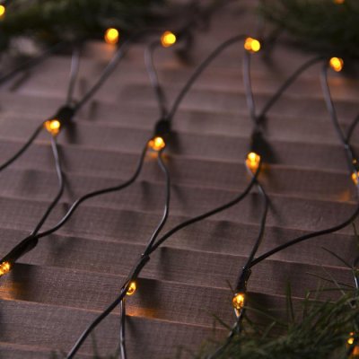 СЕТЬ, уличная УМС Ш:2м, В:1,5м, Н.Т. 3W LED-192-220V, ЖЕЛТЫЙ   