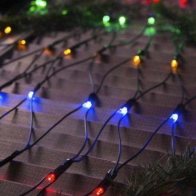 СЕТЬ, уличная УМС Ш:2м, В:1,5м, Н.Т. 3W LED-192-220V, МУЛЬТИ 