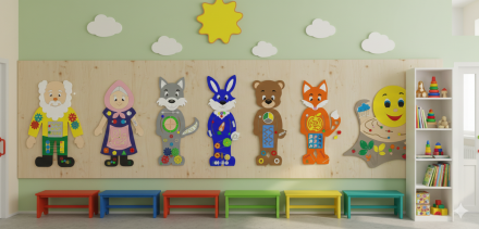 Развивающий игровой комплекс «Сказка Колобок»