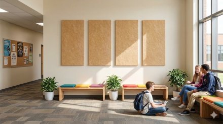 Комплект акустических войлочных стендов "Уютная перемена"