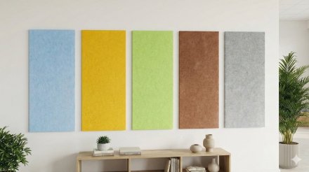 Комплект акустических войлочных стендов "Живая Стена"