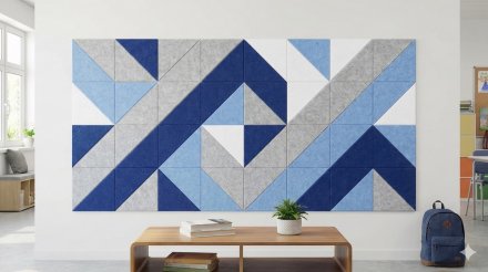 Комплект акустических войлочных стендов "Геометрия знаний"