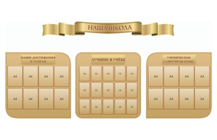 Комплект стендов "Наша школа"