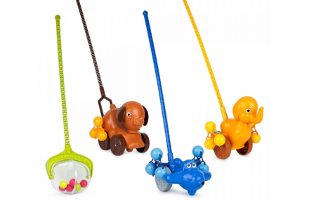 Комплект каталок на палочке (8шт)