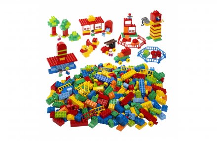 Гигантский набор LEGO DUPLO 562 детали, 2-6 лет