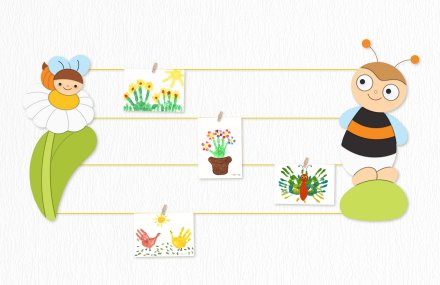 Галерейная система "Ромашка и шмель"