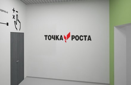 Точка роста оформление стен