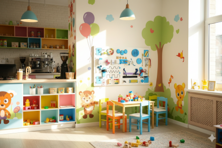 Настенный бизиборд «Нежность» (Пастельная серия)