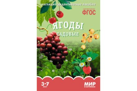  ФГОС Мир в картинках. Ягоды садовые.