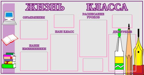 Стенд "Жизнь класса"