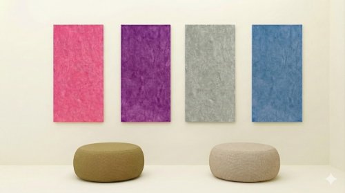 Комплект акустических войлочных стендов "Яркий квартет" КВС-35