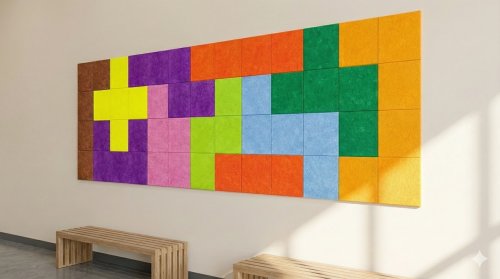 Комплект акустических войлочных стендов "Мозаика Знаний" КВС-51