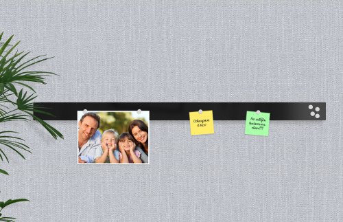 Базовая магнитная панель 100х7 см черная