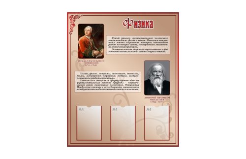 Стенд "Физика" 44103