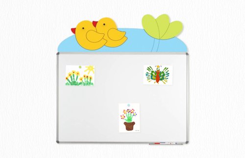 Декорация для магнитной доски 120х90см "Утки" 46381