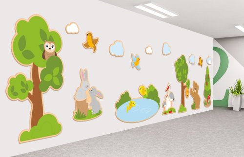 Комплект декораций "Лесное озеро" 50922