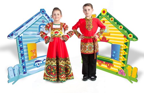 Двусторонняя мини-декорация "Теремок. Лето-Зима" 50930