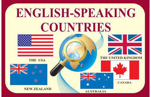 Стенд English speaking countries Н2325-7