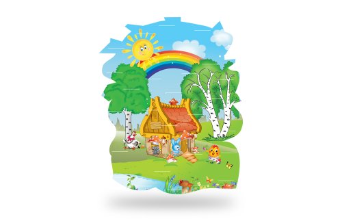 Стенд для поделок на 30 полочек 5285
