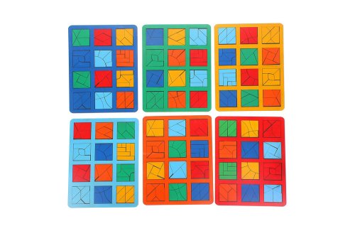 "Сложи квадрат" Б.П.Никитин, 3 уровень 1-028И