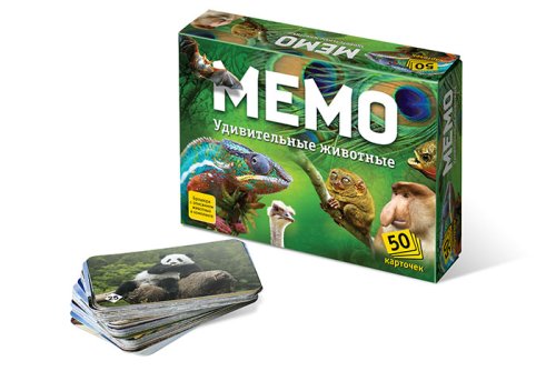 Мемо "Удивительные животные" 4683582529563