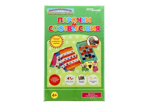 Развивающая игра "Парочки и соответствие" 1008994