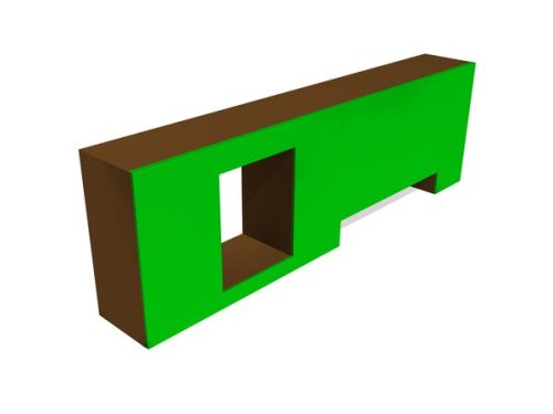 «Стенка с двумя проломами» УО006Z