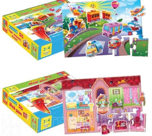 Пазлы и липучки. Ездят, плавают, летают