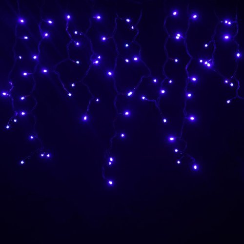 БАХРОМА уличная, УМС, Ш:3м, В:0.9м, Н.Т. 2W Каучук LED(IP65)-232-220V, СИНИЙ 2361668С