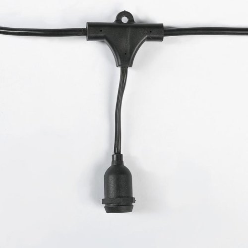 гирлянда "Евро Белт Лайт", шаг 100 см, E14, 2W-УМС, 10 метров, 220 V 2702219С