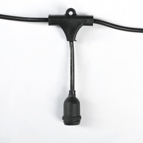 гирлянда "Евро Белт Лайт", шаг 50 см, E14, 2W-УМС, 10 метров, 220 V 2702220С