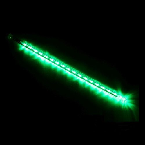 Светодиодная сосулька "Тающая" 0,3 м, d=2 см. УМС-вилка LED-18-220V ЗЕЛЕНЫЙ 678895С